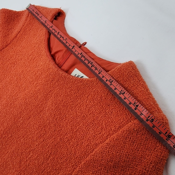 Whistles UK Vintage Mod 60s Style Dress Boucle Wool Crew Neck Mid Century Retro - Picture 14 of 16